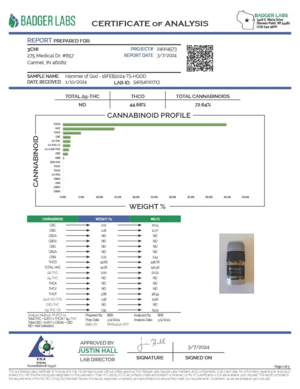 1734626226411-80cd8b1e-4b07-4585-be73-1a7fad161a80_3-1.webp 3CHI | True Strain THC Vape Pod – Hammer of God | Hybrid – 2g Disposable Vape Pod