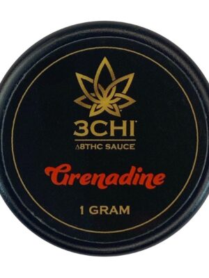 3Chi Delta-8 Grenadine Dabs Sauce (3g Delta-8-THC)