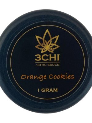 3Chi Delta-8 Orange Cookies Dabs Sauce (3 grams Delta-8-THC) – A Citrus-Infused Delight
