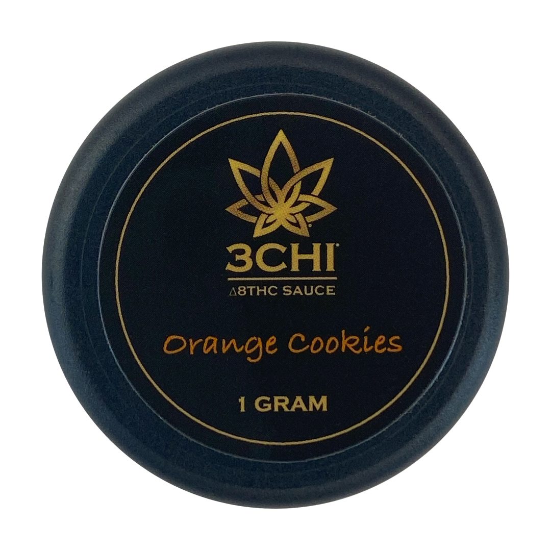 3Chi Delta-8 Orange Cookies Dabs Sauce (3 grams Delta-8-THC) – A Citrus-Infused Delight