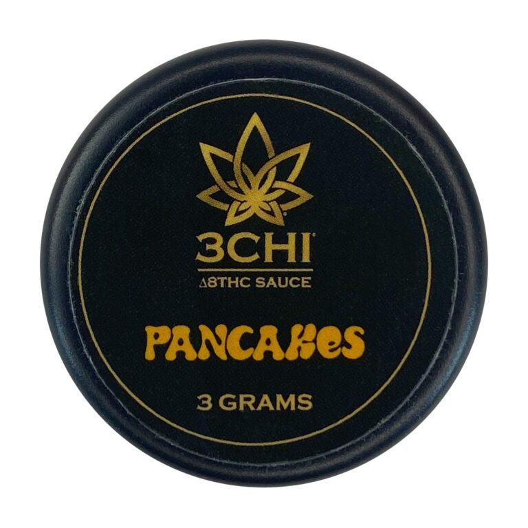 3Chi Delta-8 Pancakes Dabs Sauce (3 grams Delta-8-THC) – A Sweet and Smooth Experience