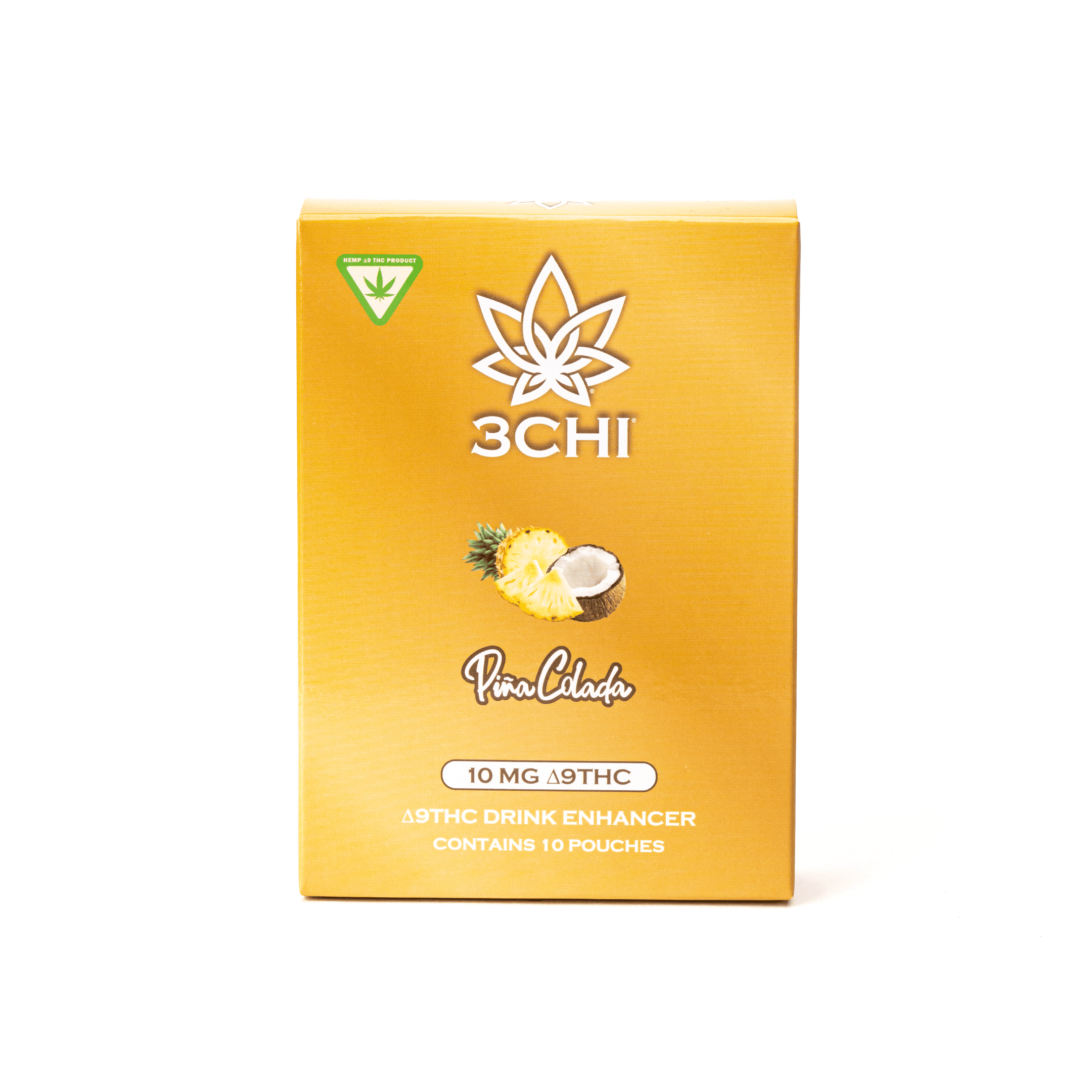 3Chi Delta-9-THC Flavored Drink Enhancer – Piña Colada (100 mg Total Delta-9-THC)