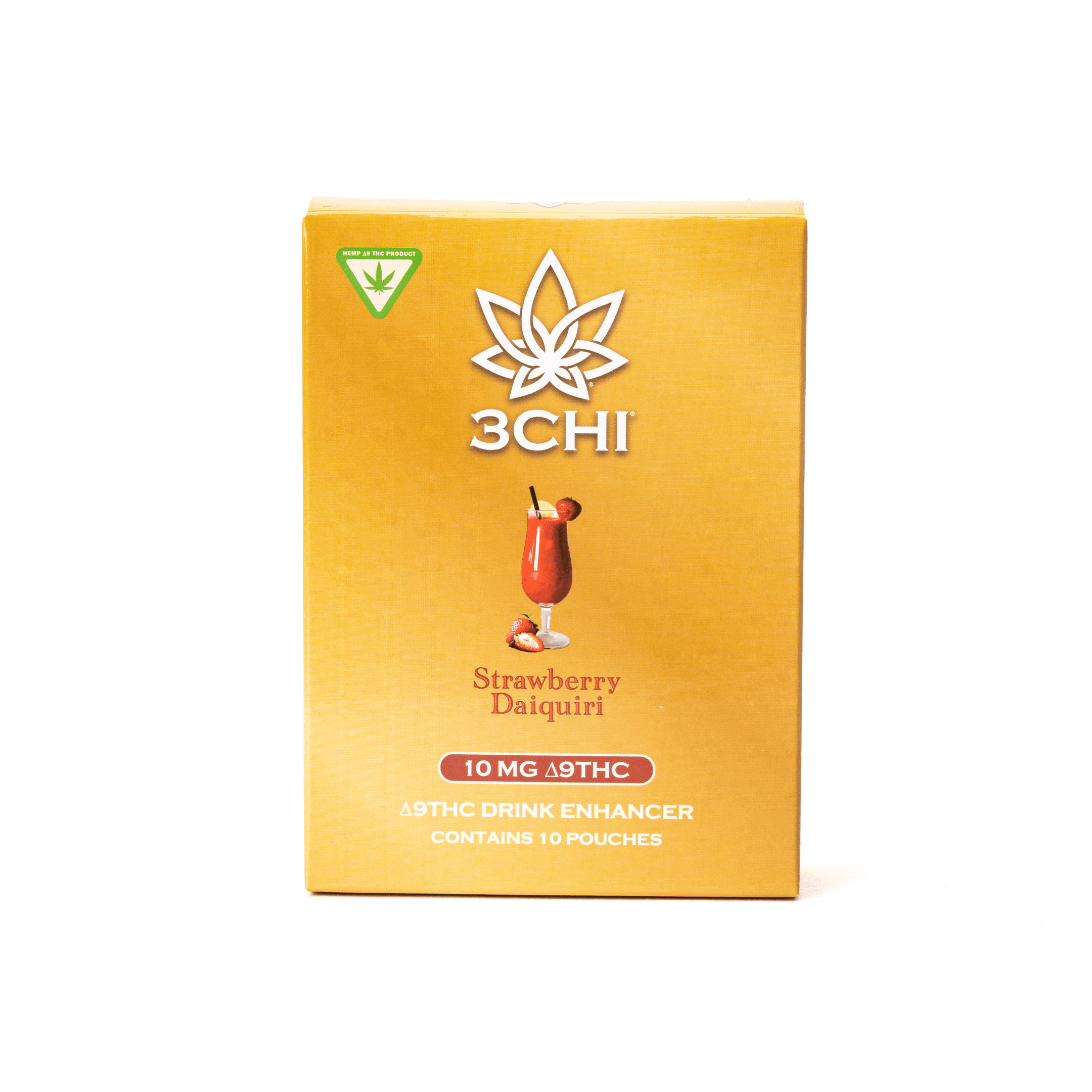 3Chi Delta-9-THC Flavored Drink Enhancer – Strawberry Daiquiri (100 mg Total Delta-9-THC)