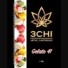 3Chi Gelato 41 Delta-8-THC Vape Cartridge with Cannabis-Derived Terpenes