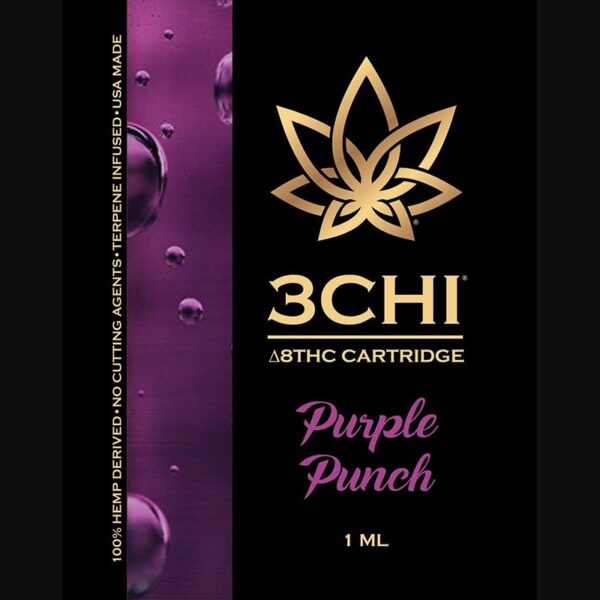 3Chi-Purple-Punch-Delta-8-THC-Vape-Cartridge-with-Botanical-Derived-Terpenes-1.jpg 3Chi Purple Punch Delta-8-THC Vape Cartridge with Botanical Derived Terpenes