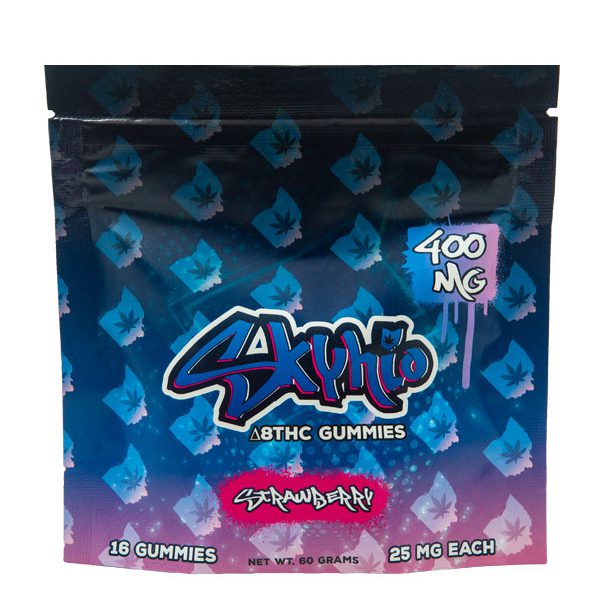 3Chi Skyhio Delta-8 Strawberry Gummies (400 mg Total Delta-8-THC)