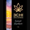 3Chi Sunset Sherbert Delta-8-THC Vape Cartridge with Cannabis-Derived Terpenes