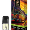 3CHI | True Strain THC Vape Pod – Cruise Control | Hybrid – 2g Disposable Vape Pod
