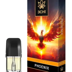 3CHI | True Strain THC Vape Pod – Phoenix | Sativa – 2g Disposable Vape Pod