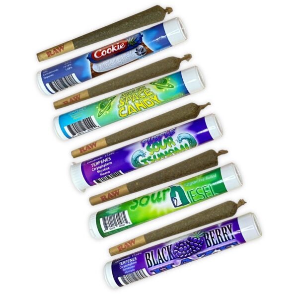 5_Pack_PreRoll_B-scaled-1-1.jpg 5 CBD Hemp Flower Pre-Rolls Sampler Pack: The Ultimate CBD Experience