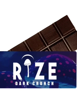 5g-Dark-Crunch-mushroom-Chocolate-Bar-1.webp Rize | Dark Crunch Mushroom Chocolate Bar | 5g Bar