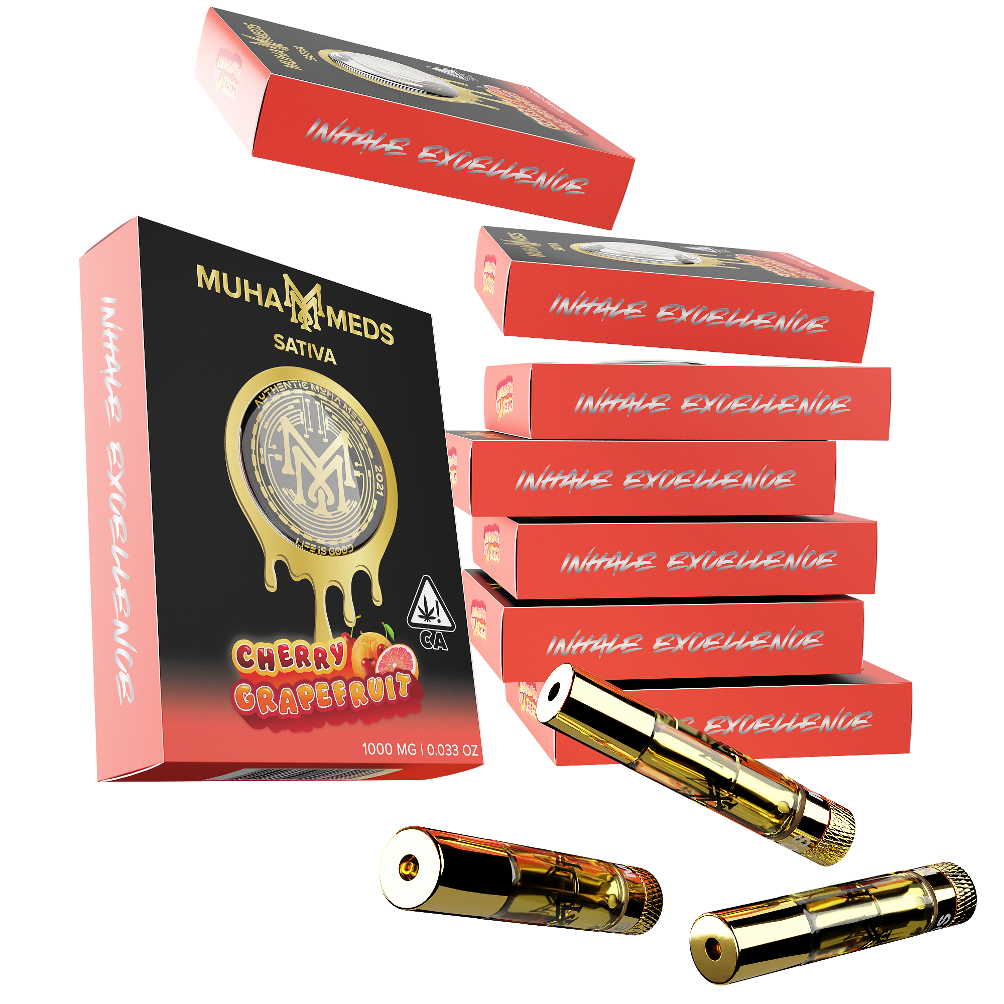 Cherry Grapefruit | Sativa 1000MG THC