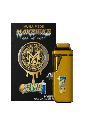 Muha Meds DONNIE BURGER LIVE ROSIN VAPE DISPOSABLE: A Revolutionary Full-Spectrum Vaping Experience