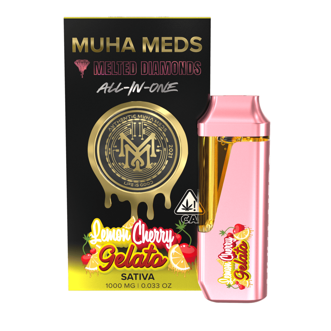 Lemon Cherry Gelato | Sativa | 1000MG Melted Diamonds THC