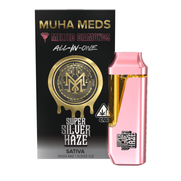 Super Silver Haze | Sativa | 1000MG Melted Diamonds THC