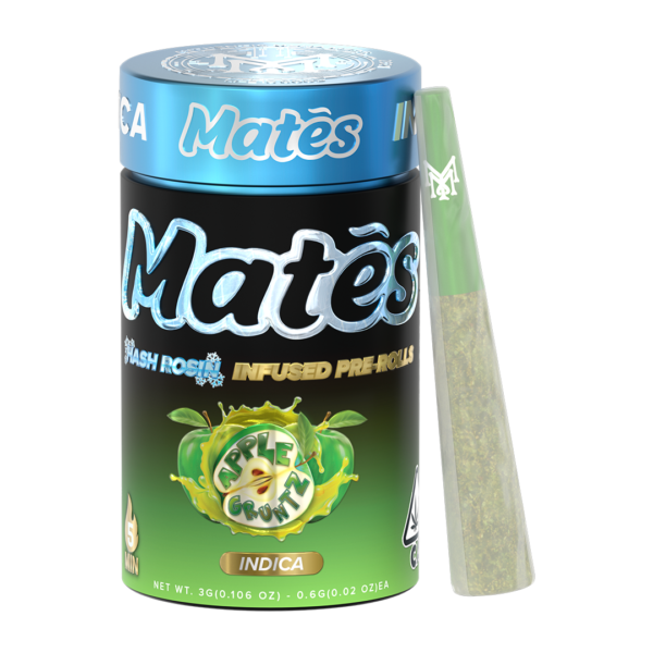 Apple Gruntz | Indica Hash Rosin Infused Pre-Rolls