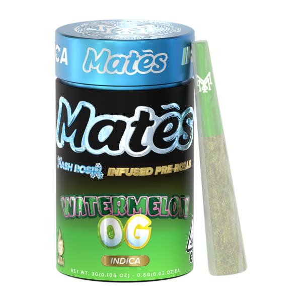 Watermelon OG | Indica Hash Rosin Infused Pre-Rolls
