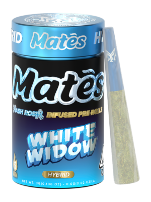 White Widow | Hybrid Hash Rosin Infused Pre-Rolls