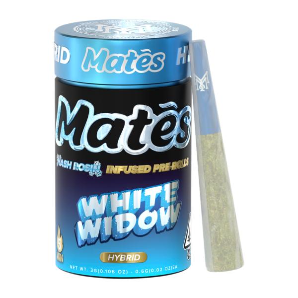 White Widow | Hybrid Hash Rosin Infused Pre-Rolls