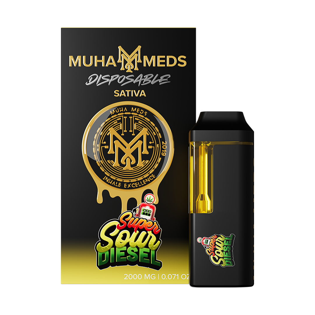 Super Sour Diesel | Sativa | 2000 MG THC