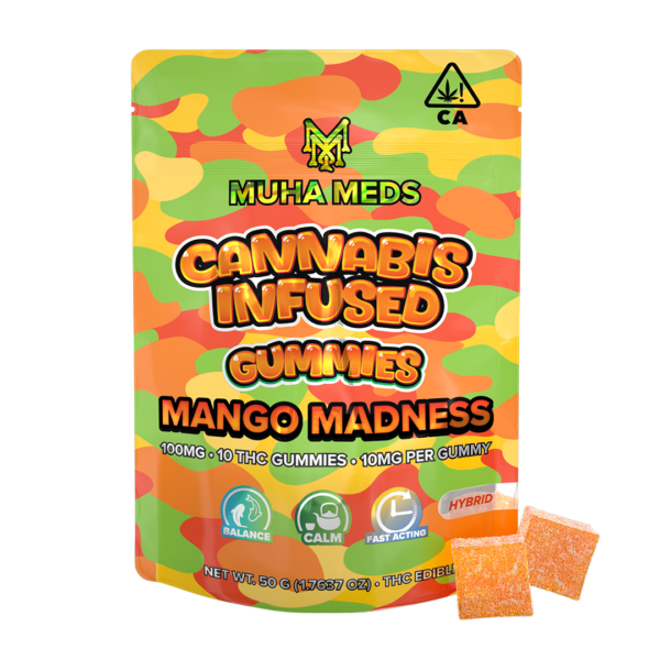 Mango Madness | Hybrid Infused Gummies