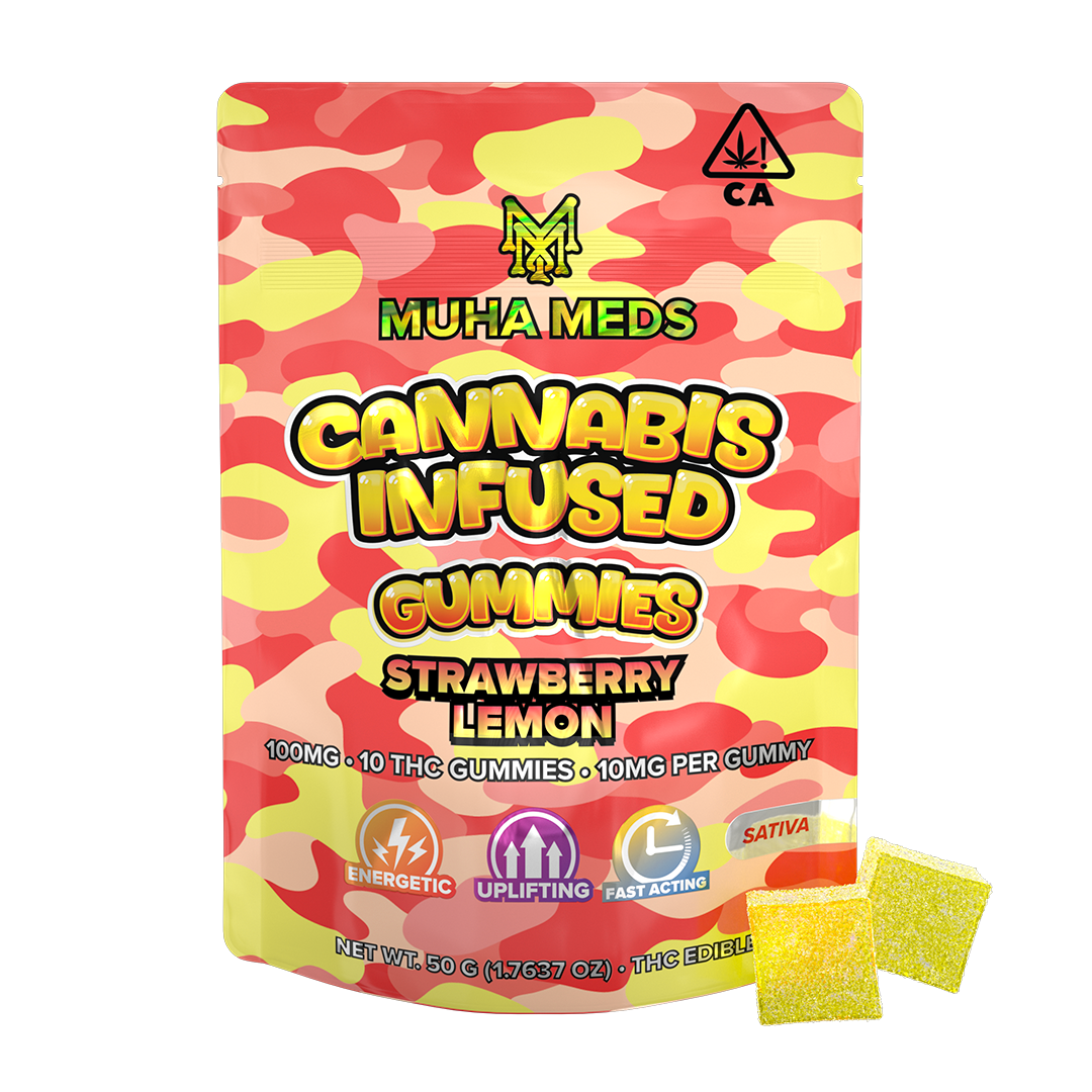 Strawberry Lemon | Sativa Infused Gummies