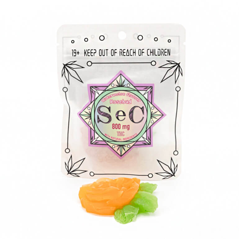 800mg THC Watermelon Flavour Rosebud – SeC: A Refreshing and Potent THC Experience