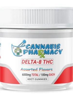 Elite Cannacy Delta-8 THC Gummies | 100mg – Assorted Flavors – 60ct