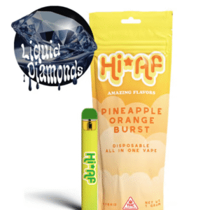 1g AF Pineapple Orange Burst – Disposable Vape: A Tropical, Refreshing Vaping Experience