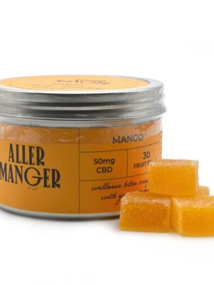 Aller Manger – Mango 50mg CBD Fruit Bites