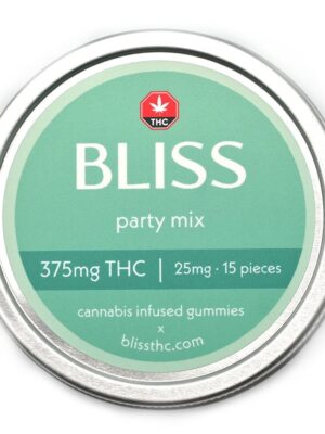 BLISS Edibles 375mg THC Party Mix