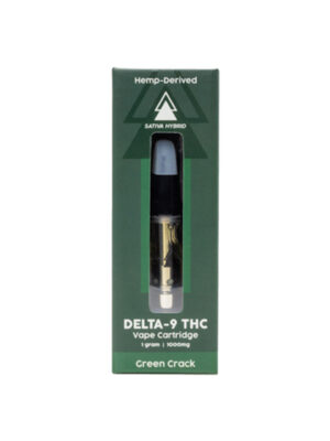 Buy Delta-9 THC Vape Cartridge – Green Crack from Elite Cannacy