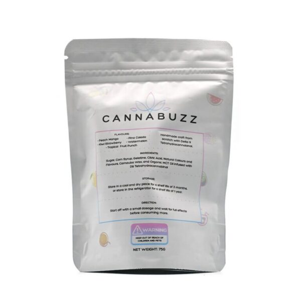 1000mg – Cannabuzz Assorted Jumbo Gummy Bears