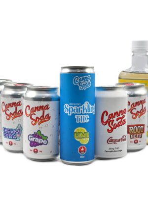 CannaSoda THC Cannabis Infused Beverages
