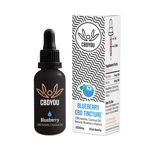 CBDYou Tincture – Blueberry 2000mg