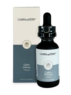 Canna Hemp Calm Tincture (2000 mg CBD) – A Potent Stress-Relief Solution