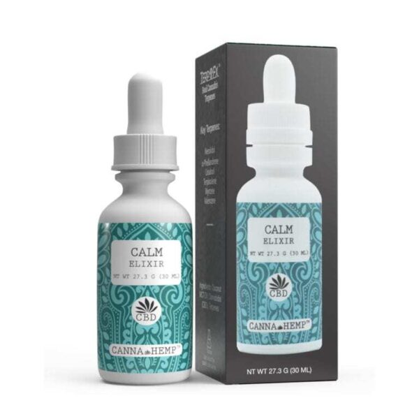 Canna Hemp Calm Elixir (1000 mg CBD) – A Natural Stress-Relief Solution