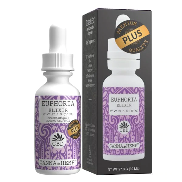 Canna Hemp Euphoria Elixir Plus (2000 mg CBD)