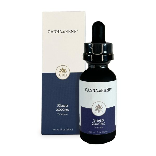 Canna Hemp Sleep Tincture (2000 mg CBD)