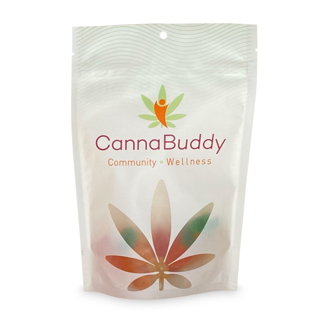 CannaBuddy Delta-8 Gummy Bears (600 mg Total Delta-8-THC)