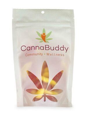 CannaBuddy Delta-8 Peach Rings (300 mg Total Delta-8-THC)