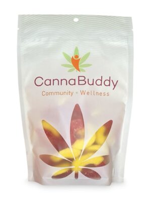 CannaBuddy Delta-8 Peach Rings (600 mg Total Delta-8-THC)