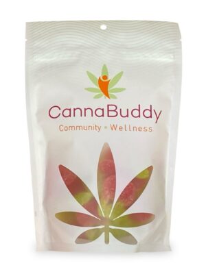 CannaBuddy High Potency Delta-8 Cherry Sours (1000 mg Total Delta-8-THC)