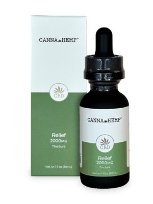 Canna Hemp Relief Tincture (2000 mg CBD)