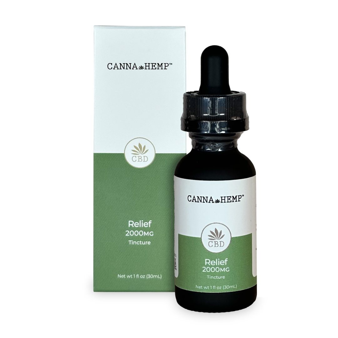 Canna Hemp Relief Tincture (2000 mg CBD)