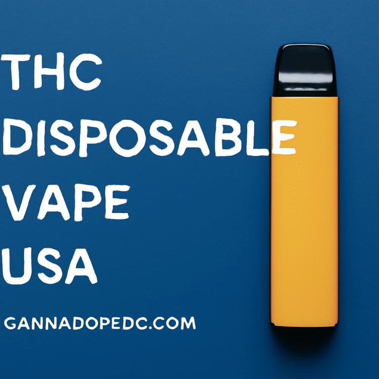 THC disposable vapes USA