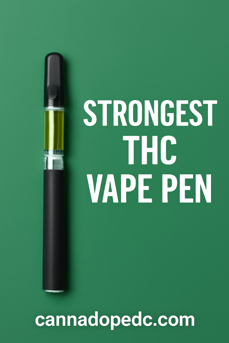 strongest THC vape pen