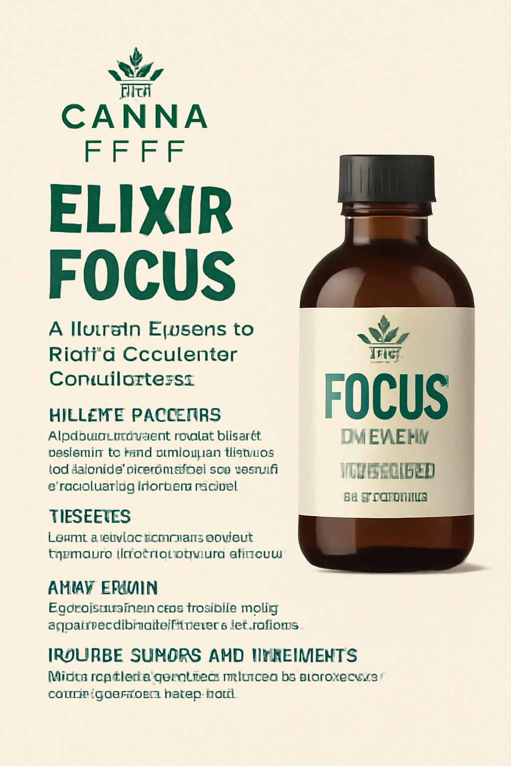 Canna Hemp Elixir Focus