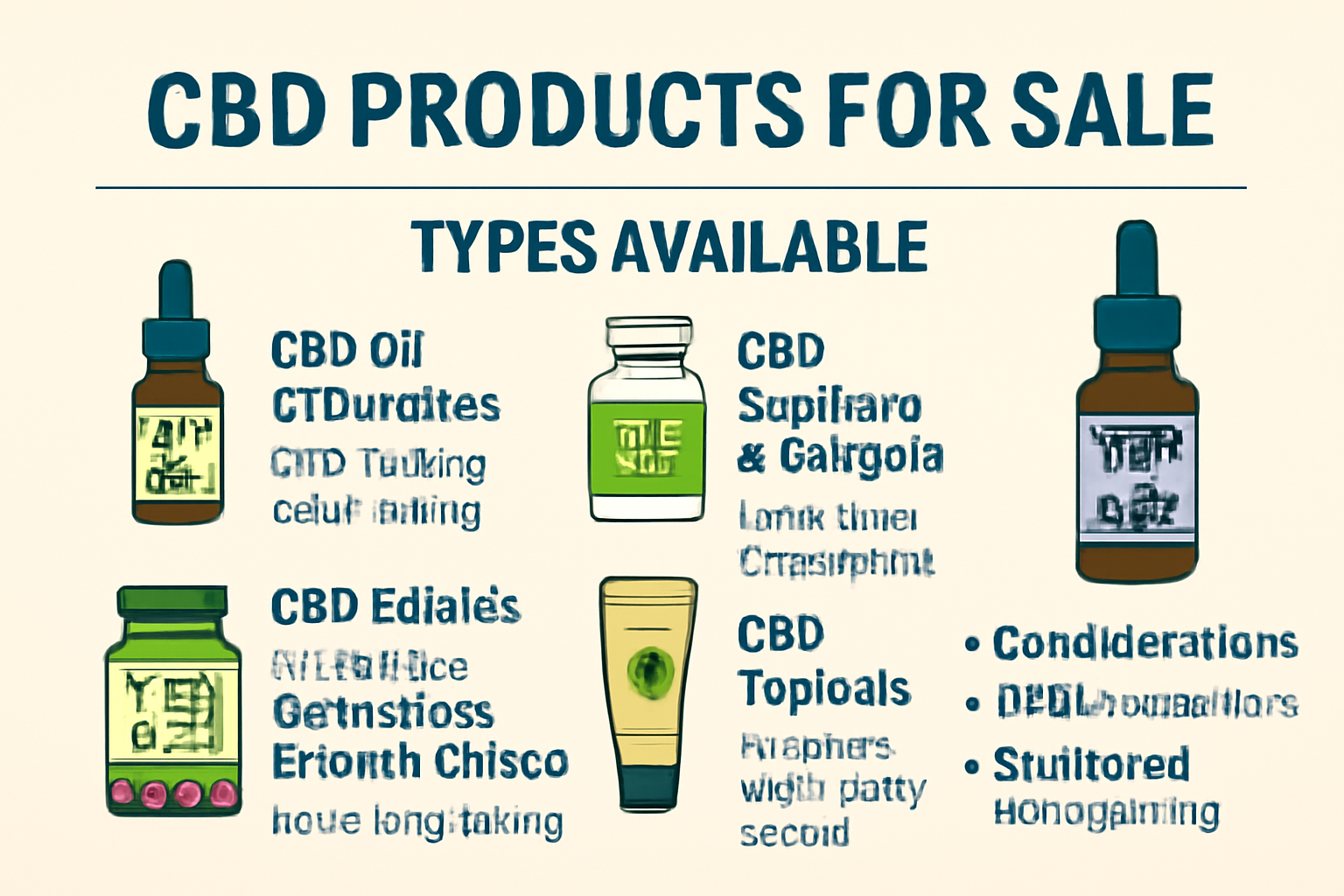CBD Products for Sale