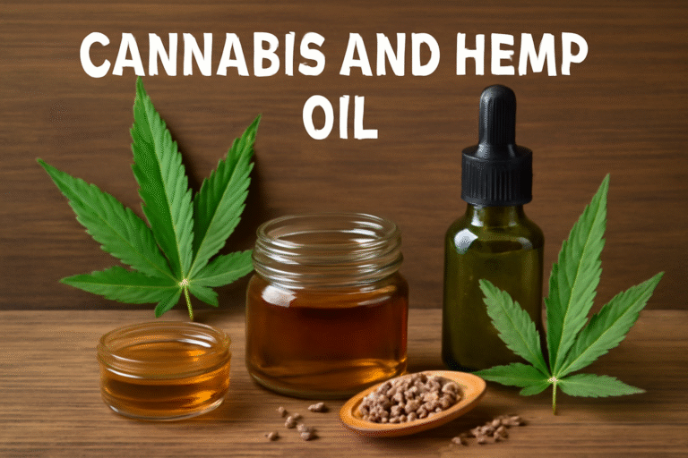 Cannabis and Hemp Oil